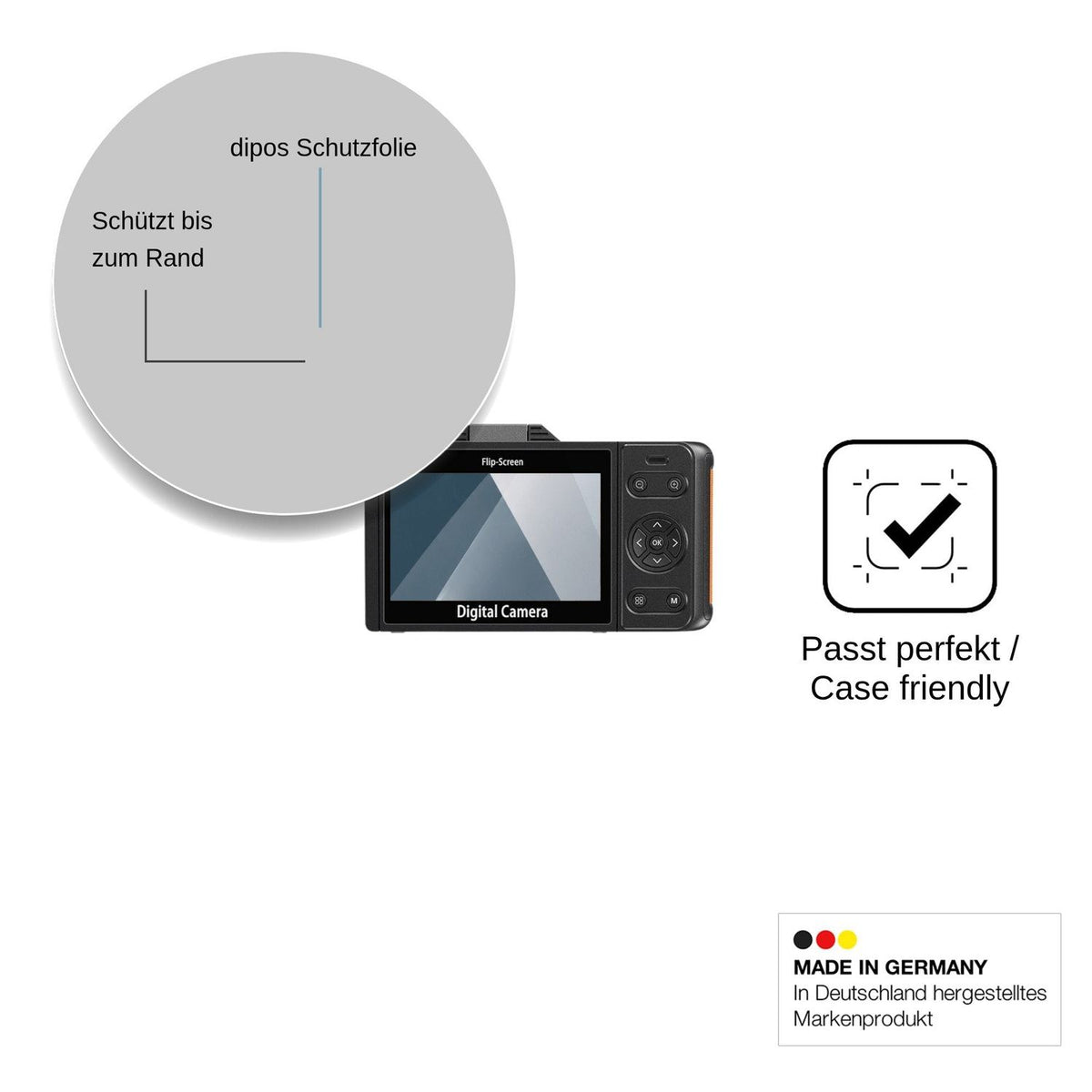 2x Screen Protector for LONGYI XJ200 Flexible Glass 9H dipos