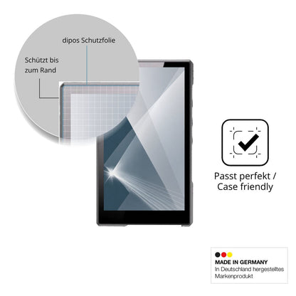 Besonders flexibler Displayschutz mit Anti-Shock-Schicht im Materialmix