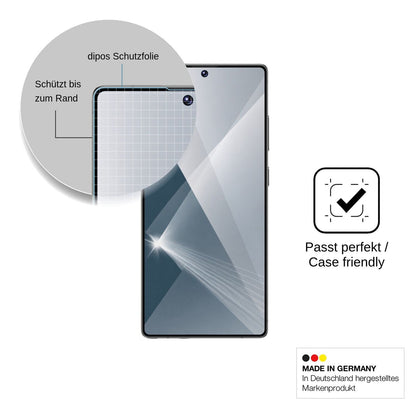 2x Screen Protector for Maustron G26 Ultra Flexible Glass 9H dipos