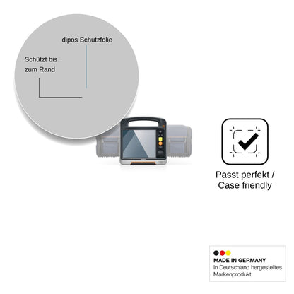 2x Screen Protector for Mindray Beneheart DX Flexible Glass 9H dipos