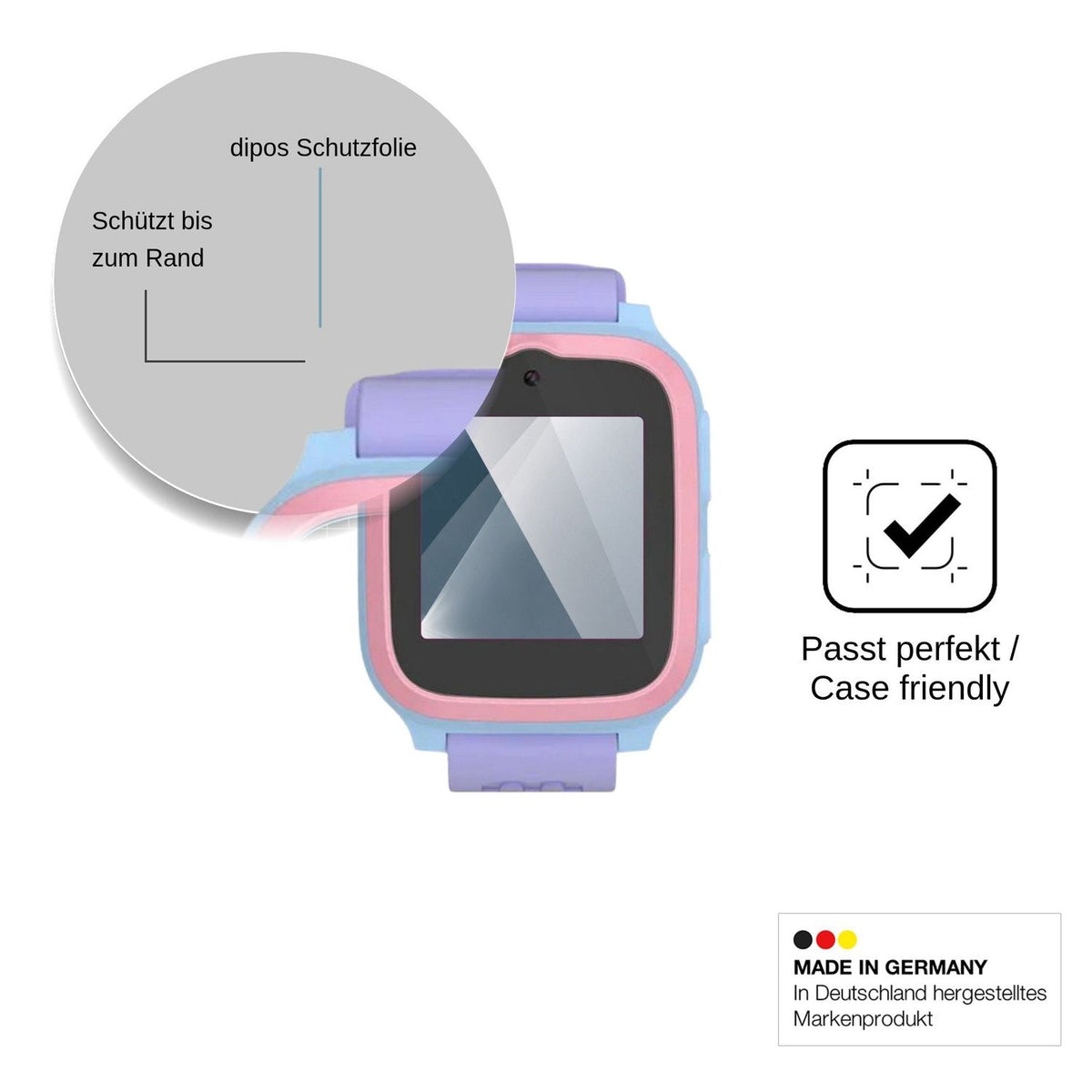 2x Screen Protector for MyFirst Fone S3 Flexible Glass 9H dipos