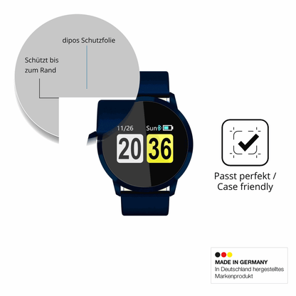 Besonders flexibler Displayschutz mit Anti-Shock-Schicht im Materialmix