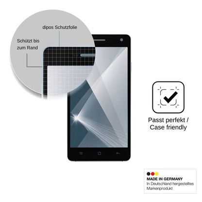 2x Screen Protector for Nomi i501 Style Flexible Glass 9H dipos