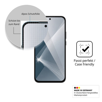 Besonders flexibler Displayschutz mit Anti-Shock-Schicht im Materialmix