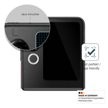 Besonders flexibler Displayschutz mit Anti-Shock-Schicht im Materialmix