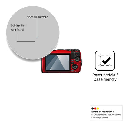 2x Screen Protector for Olympus OM System Tough TG-6 Flexible Glass 9H dipos