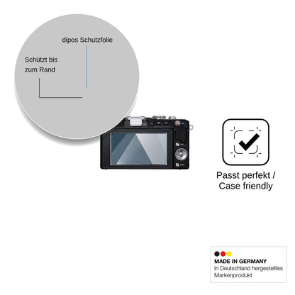 2x Screen Protector for Olympus Pen E-PL3 Flexible Glass 9H dipos