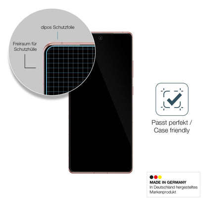 Besonders flexibler Displayschutz mit Anti-Shock-Schicht im Materialmix