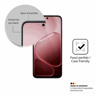 Besonders flexibler Displayschutz mit Anti-Shock-Schicht im Materialmix