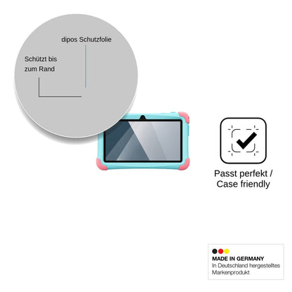 2x Screen Protector for Oscal Kido Mini Flexible Glass 9H dipos