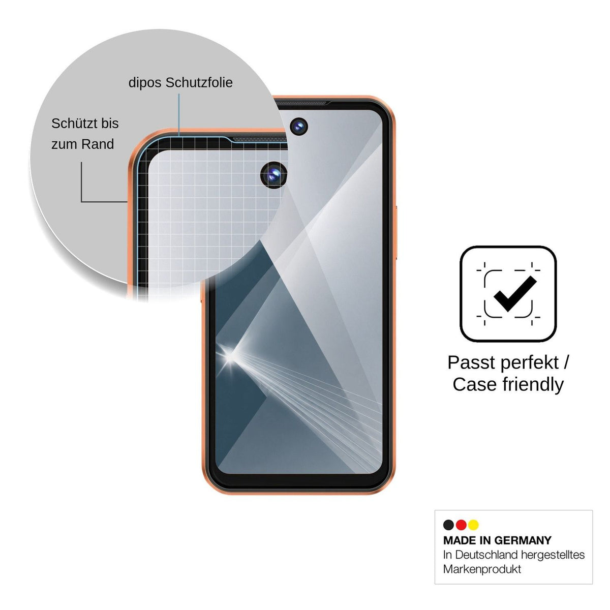 2x Screen Protector for Oukitel C26 Mini Flexible Glass 9H dipos