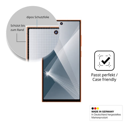 Besonders flexibler Displayschutz mit Anti-Shock-Schicht im Materialmix