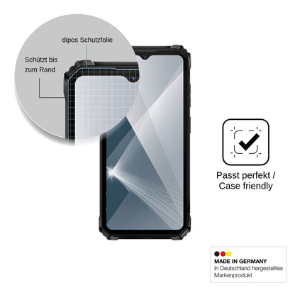 2x Screen Protector for Oukitel G6 Flexible Glass 9H dipos