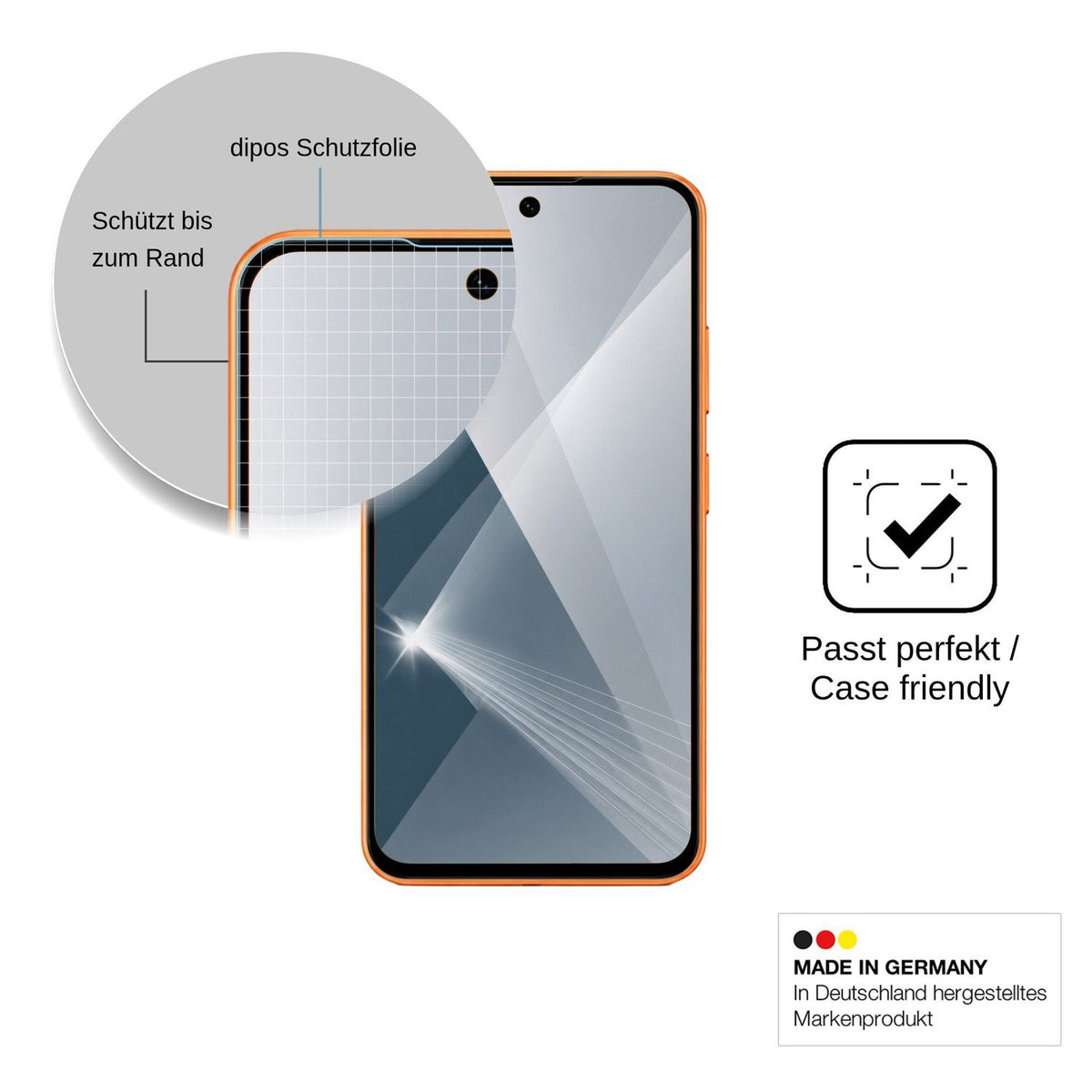 2x Screen Protector for Oukitel P2 Plus Flexible Glass 9H dipos