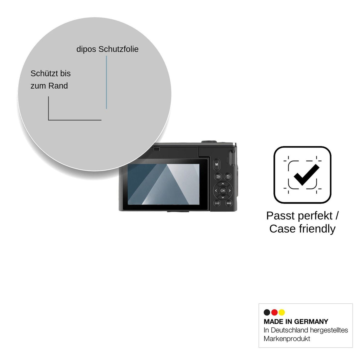 2x Screen Protector for Ourlife D610 Flexible Glass 9H dipos