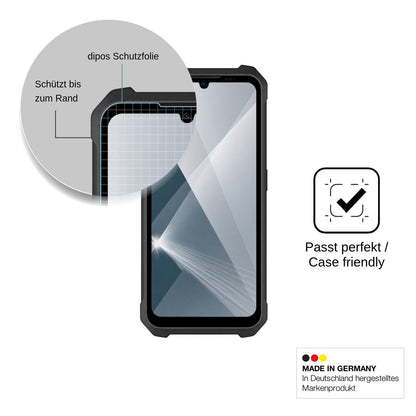 2x Screen Protector for Philips S8325 Flexible Glass 9H dipos