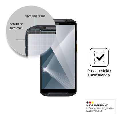 2x Screen Protector for Point Mobile PM95 Flexible Glass 9H dipos