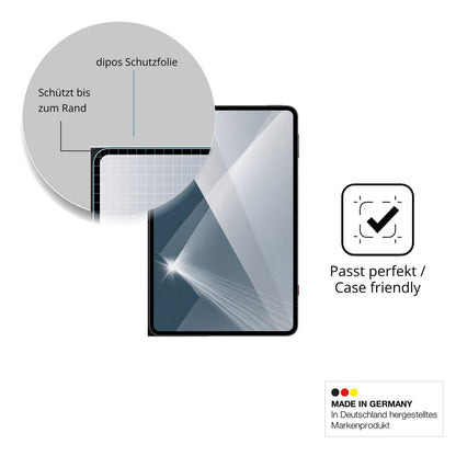 Besonders flexibler Displayschutz mit Anti-Shock-Schicht im Materialmix
