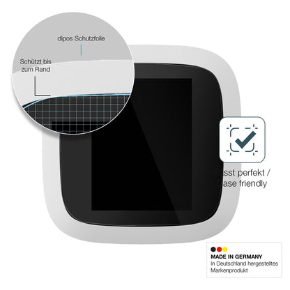 Besonders flexibler Displayschutz mit Anti-Shock-Schicht im Materialmix