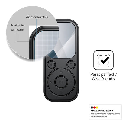 Besonders flexibler Displayschutz mit Anti-Shock-Schicht im Materialmix