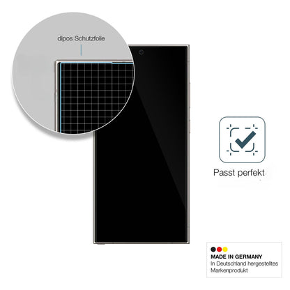 Schutzglasfolie mit optimaler Passform, zur Verwendung mit Hüllen geeignet