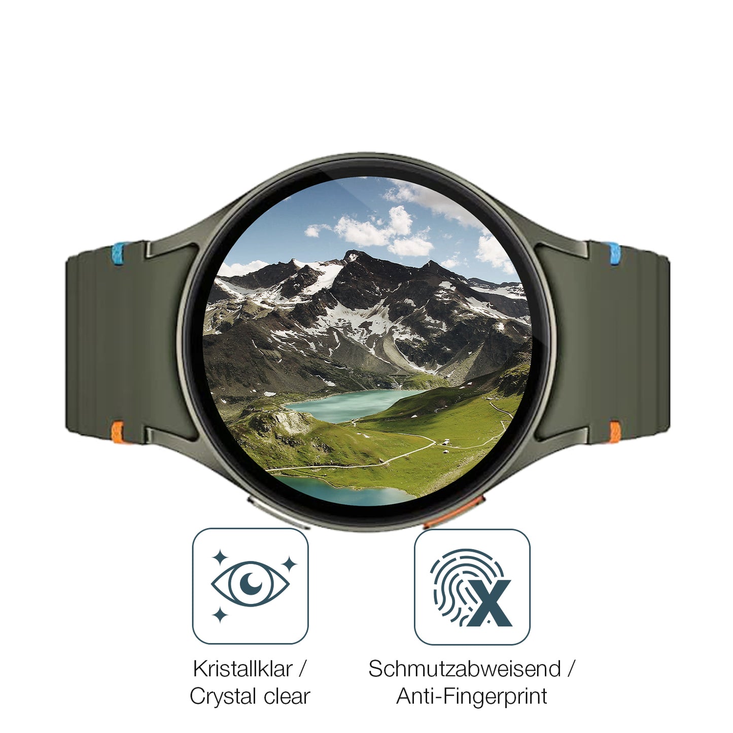 Besonders flexibler Displayschutz mit Anti-Shock-Schicht im Materialmix