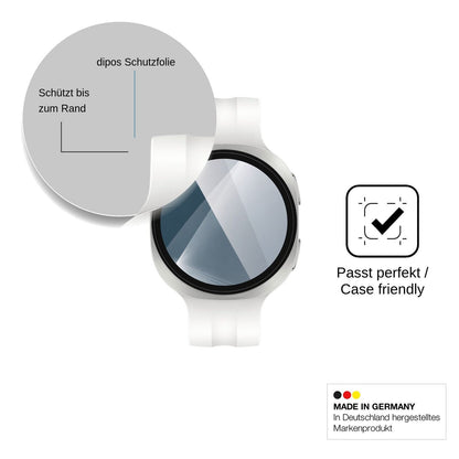 2x Screen Protector for Samsung Galaxy Watch 9 40mm Flexible Glass 9H dipos