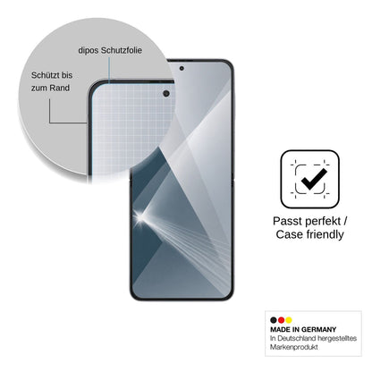2x Screen Protector for Samsung Galaxy Z Flip4 5G Inside Flexible Glass 9H dipos