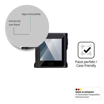 Besonders flexibler Displayschutz mit Anti-Shock-Schicht im Materialmix