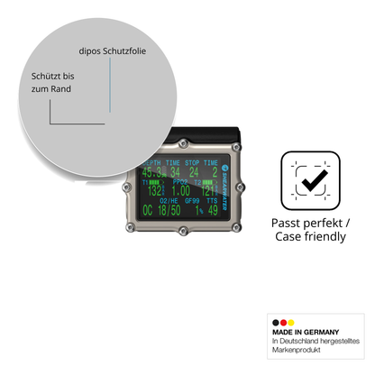 Besonders flexibler Displayschutz mit Anti-Shock-Schicht im Materialmix