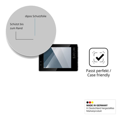Besonders flexibler Displayschutz mit Anti-Shock-Schicht im Materialmix