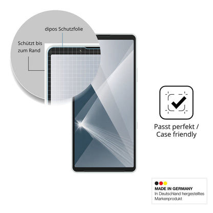 Besonders flexibler Displayschutz mit Anti-Shock-Schicht im Materialmix