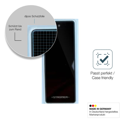 Besonders flexibler Displayschutz mit Anti-Shock-Schicht im Materialmix