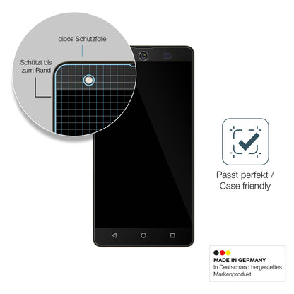 Besonders flexibler Displayschutz mit Anti-Shock-Schicht im Materialmix