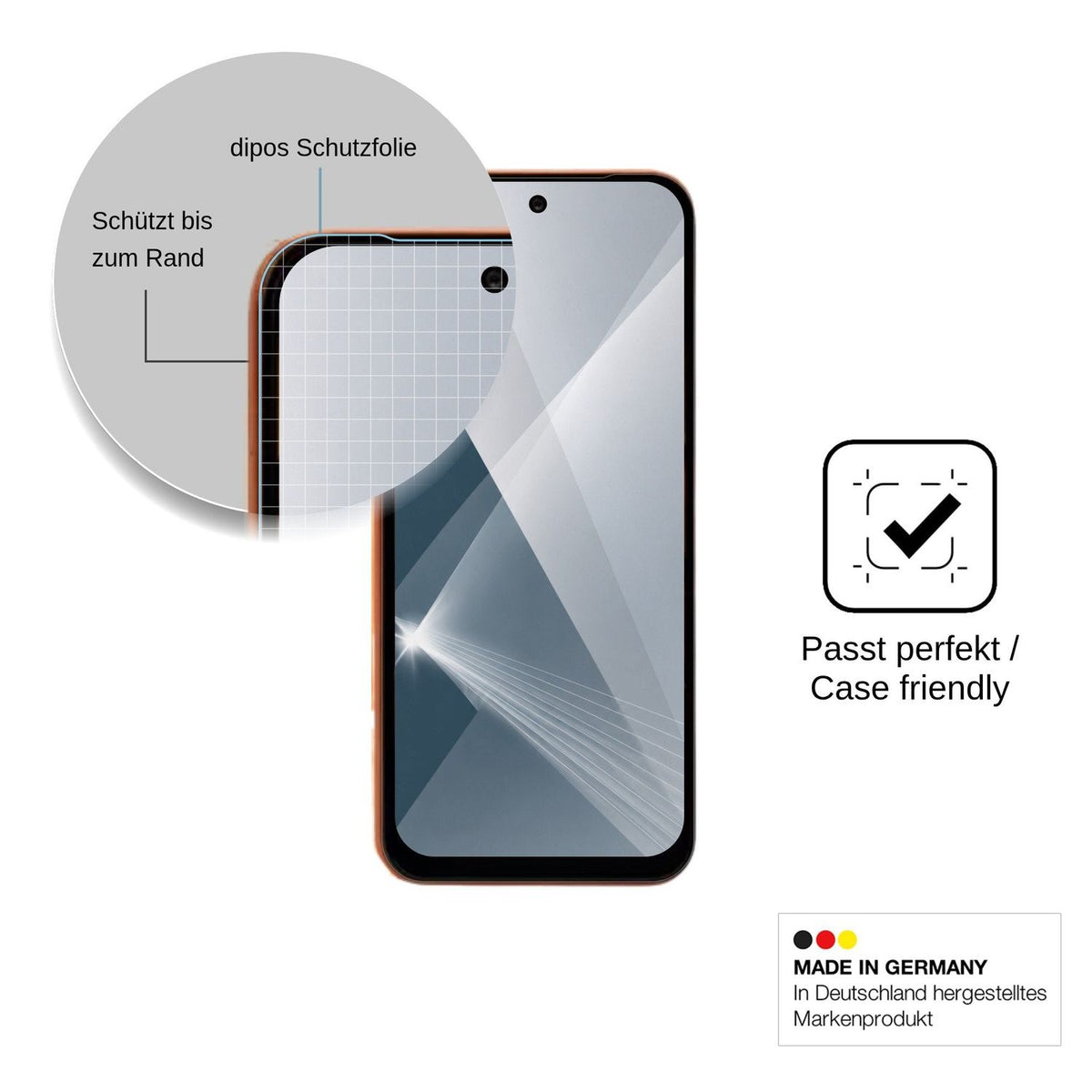 2x Screen Protector for Tecno Pop 20C Flexible Glass 9H dipos