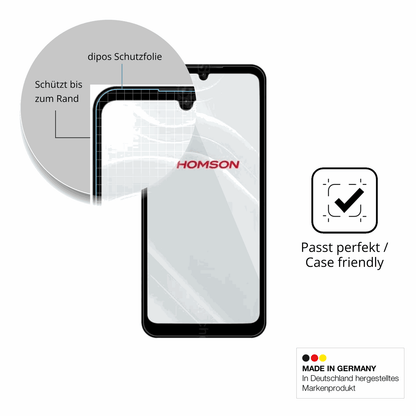 Besonders flexibler Displayschutz mit Anti-Shock-Schicht im Materialmix