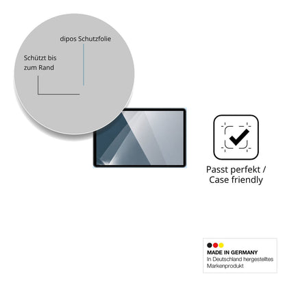 Besonders flexibler Displayschutz mit Anti-Shock-Schicht im Materialmix