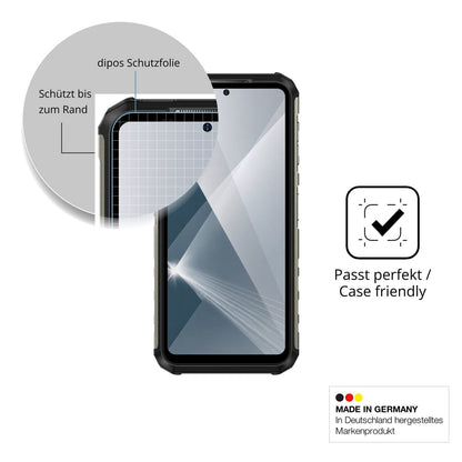Besonders flexibler Displayschutz mit Anti-Shock-Schicht im Materialmix