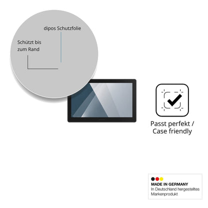 Besonders flexibler Displayschutz mit Anti-Shock-Schicht im Materialmix