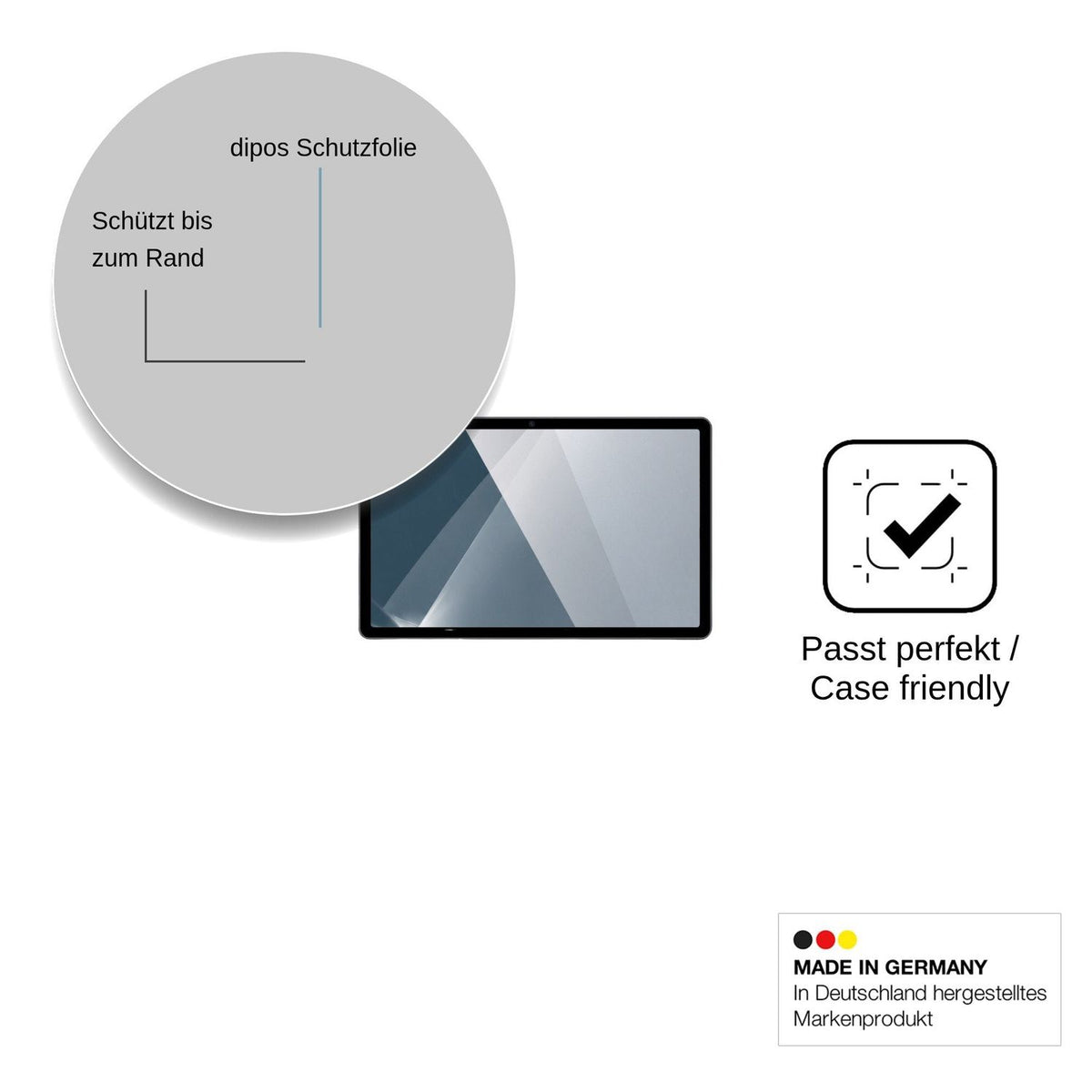 2x Screen Protector for VELVDIVA M618-EEA Flexible Glass 9H dipos