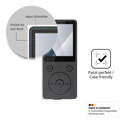 Besonders flexibler Displayschutz mit Anti-Shock-Schicht im Materialmix