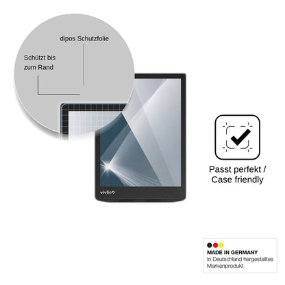 2x Screen Protector for Vivlio InkPad Color 3 Flexible Glass 9H dipos
