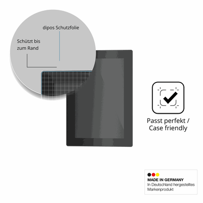 Besonders flexibler Displayschutz mit Anti-Shock-Schicht im Materialmix