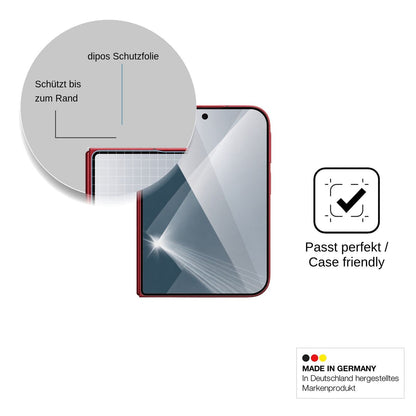 2x Screen Protector for Xiaomi 18 Fold Outside Flexible Glass 9H dipos