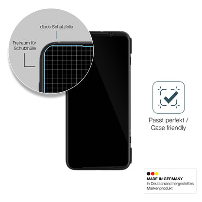 Besonders flexibler Displayschutz mit Anti-Shock-Schicht im Materialmix