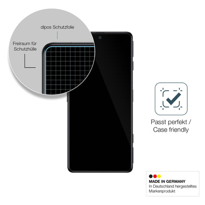 Besonders flexibler Displayschutz mit Anti-Shock-Schicht im Materialmix