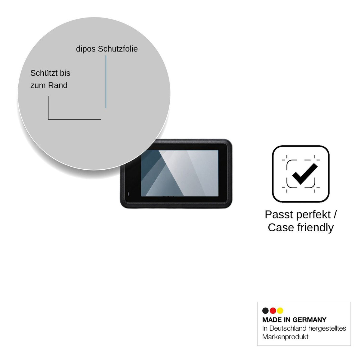 2x Screen Protector for XTU S7 Pro Max Flexible Glass 9H dipos