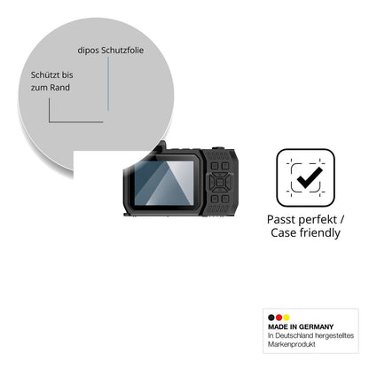 Besonders flexibler Displayschutz mit Anti-Shock-Schicht im Materialmix