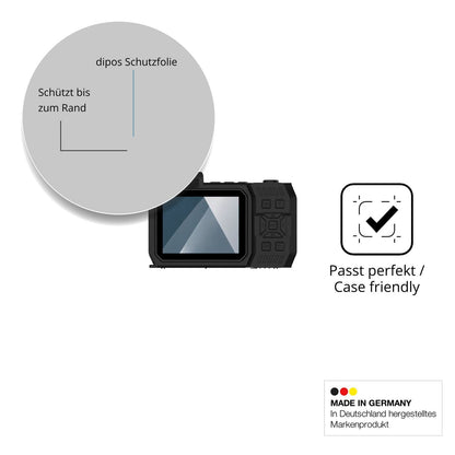 Besonders flexibler Displayschutz mit Anti-Shock-Schicht im Materialmix