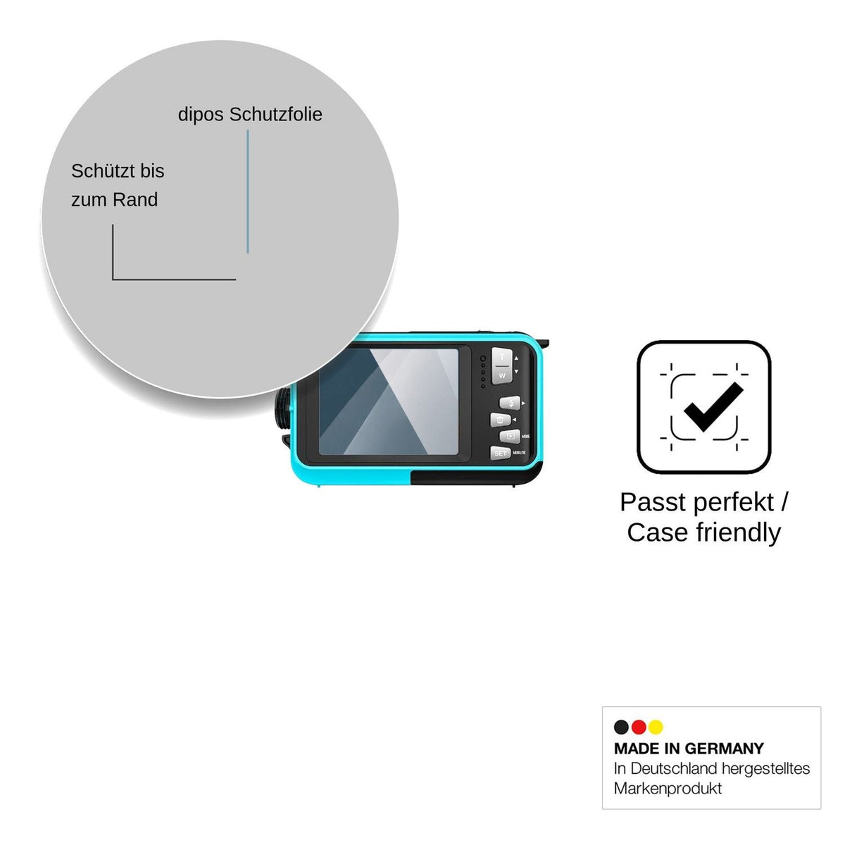 2x Screen Protector for Yixinxin WENUP018 Flexible Glass 9H dipos